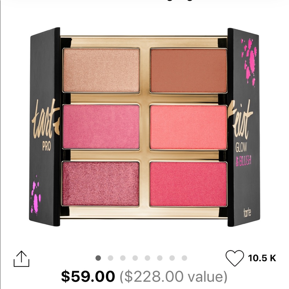Tartiest pro glow highlight & blush